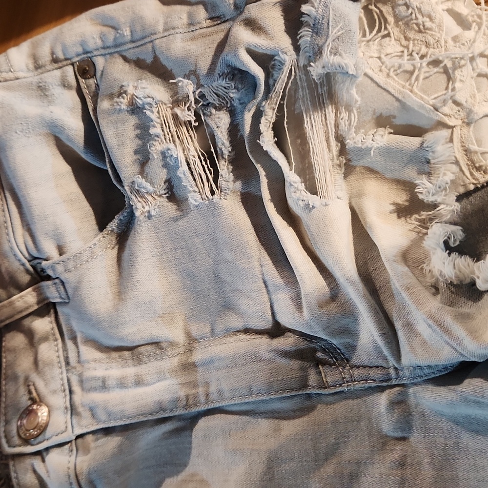 American Eagle  High Rise Shorties